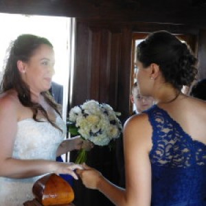 a person holding a teddy bear