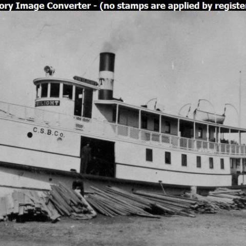 a vintage photo of a boat