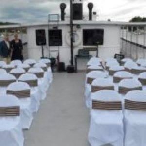 a group of people in a room