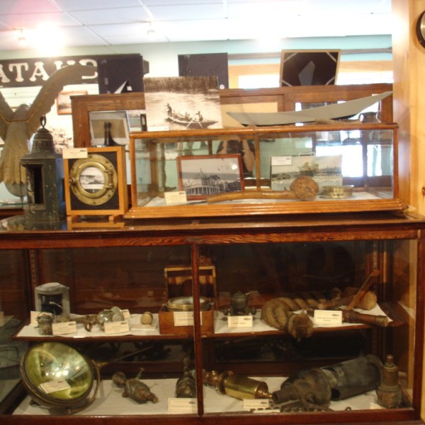 a display in a store window